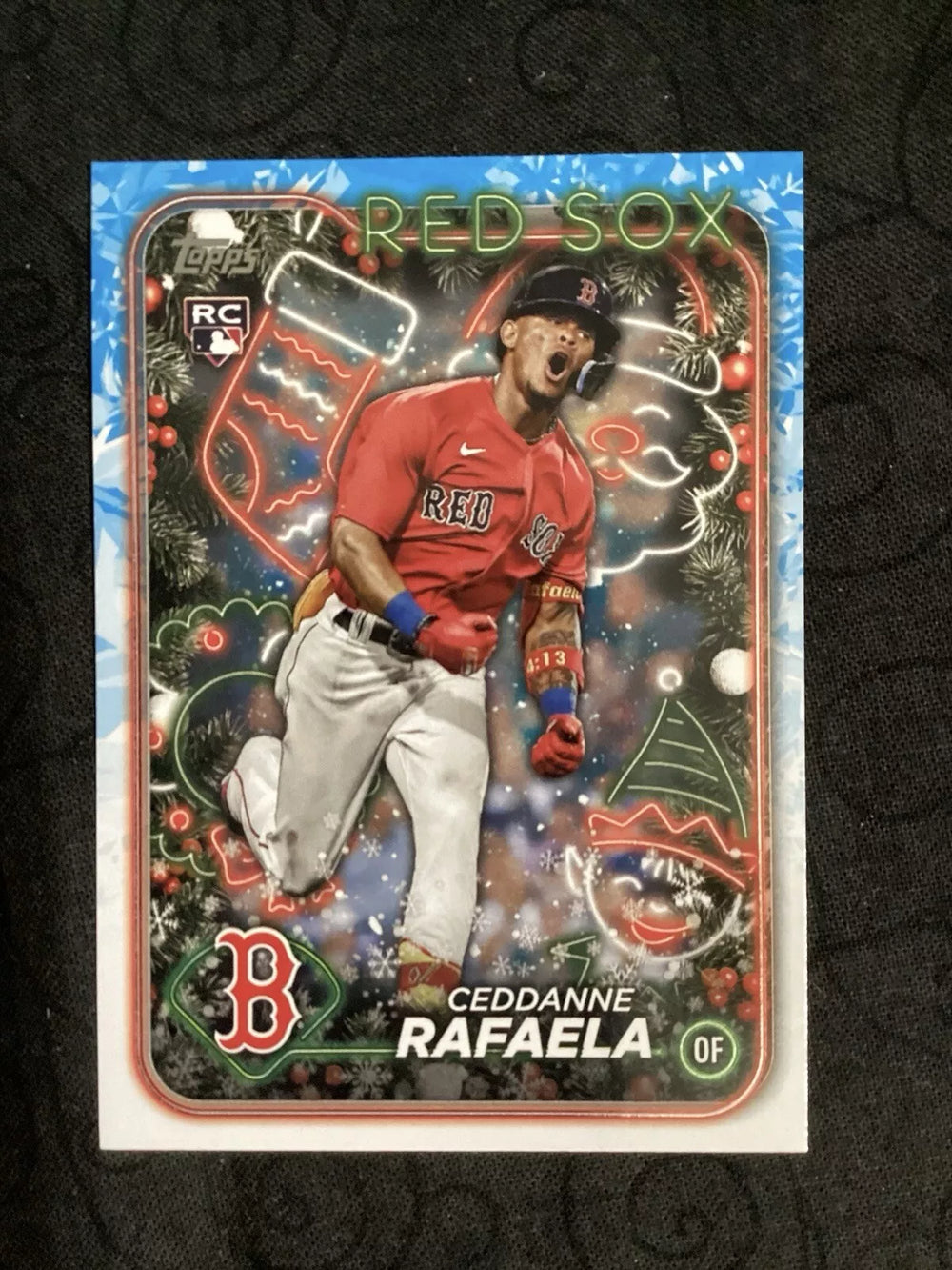 Cedanne Rafaela 2024 Topps Holiday Series Mint Rookie Card #H121