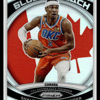 Shai Gilgeous-Alexander 2023 2024 Panini Prizm Global Reach Series Mint Card #6