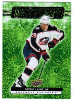 Patrik Laine 2023 2024 Upper Deck Dazzlers Green Mint Card  #DZ-90
