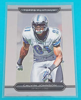 Calvin Johnson 2010 Topps Platinum Series Mint Card #160
