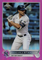 Giancarlo Stanton 2022 Topps Chrome Pink Series Mint Card #139
