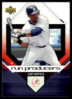 Gary Sheffield 2006 Upper Deck Run Producers Series Mint Card #RP11
