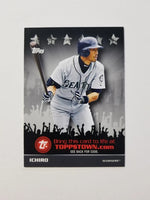 Ichiro Suzuki 2009 Topps Town Series Mint Card #TTT16

