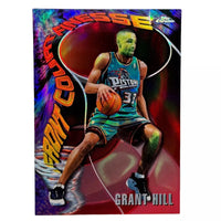 Grant Hill 1998 1999 Topps Chrome Front Court Finesse Refractor Series Mint Card #11
