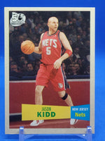 Jason Kidd 2007 2008 Topps 50th Anniversary Variation Mint Card #5
