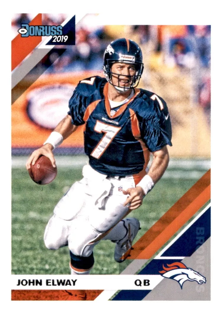 John Elway 2019 Donruss Series Mint Card #89