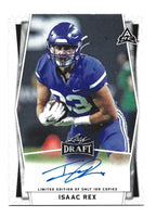 Isaac Rex 2022 Leaf Draft Autograph Card #BA-IR1

