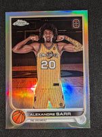 Alexandre Sarr 2022 2923 Topps Chrome Overtime Elite Series Mint Rookie Card #59
