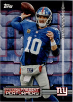 Eli Manning 2015 Topps Past and Present Performers Series Mint Card #PPPMSI
