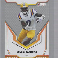 Malik Nabers 2024 SAGE  Series Mint Card #26