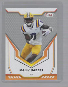 Malik Nabers 2024 SAGE  Series Mint Card #26