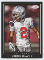 Chris Olave 2022 Sage Artistry Series Mint Rookie Card #39
