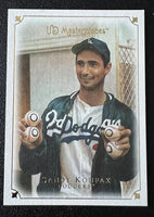Sandy Koufax 2007 UD Masterpieces Series Mint Card #17
