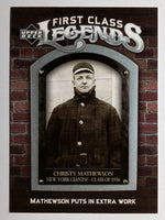 Christy Mathewson 2006 Upper Deck First Class Legends Series Mint Card #FCL-67
