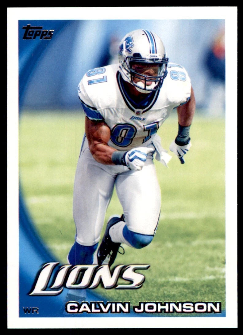 Calvin Johnson 2010 Topps Mint Card #152