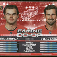 Alex DeBrincat/Dylan Larkin 2024 2025 Upper Deck Gaming Co-Op Series Mint Card #CGO14