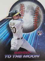 Zack Gelof 2024 Topps Big League To The Moon Die Cuts Series Mint Card #TM-34
