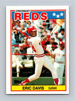 Eric Davis 1988 Topps UK Minis Series Mint Card #18
