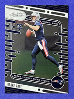 Drake Maye 2024 Panini Absolute Series Mint Rookie Card #103
