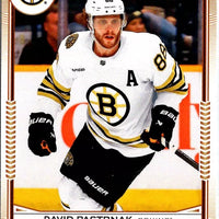 David Pastrnak 2024 2025 Upper Deck O-Pee-Chee Glossy Series Mint Card #OG-17