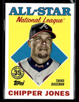 Chipper Jones 2023 Topps 35th Anniversary All-Stars Series Mint Card #88AS-5
