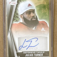 Julius Turner 2022 SAGE Autographed Card #A-JT