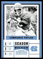 Lawrence Taylor 2017 Panini Contenders Season Ticket Series Mint Card #64
