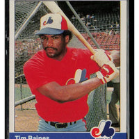 Tim Raines 1984 Fleer Series Mint Card #281