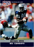 Michael Irvin 1990 Pro Set Series Mint Card #79
