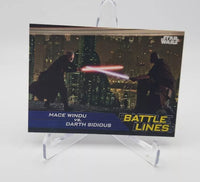 2019 Topps Star Wars Journey to the Rise of Skywalker Battle Lines Mint Card #BL4
