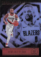 Damian Lillard 2020 2021 Panini  Illusions Series Mint Card #124
