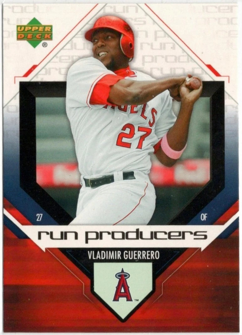 Vladimir Guerrero 2006 Upper Deck Run Producers Series Mint Card #RP14