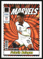Folarin Balogun 2023 2024 Donruss Net Marvels Series Mint Card #9
