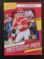 Patrick Mahomes II 2024 Panini Prestige Prestigious Pros Series Mint Card #PP-PMS
