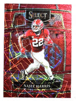 Najee Harris 2022 Panini Select Draft Picks Red Lazer Series Mint Card #88
