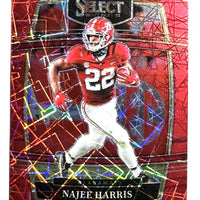 Najee Harris 2022 Panini Select Draft Picks Red Lazer Series Mint Card #88