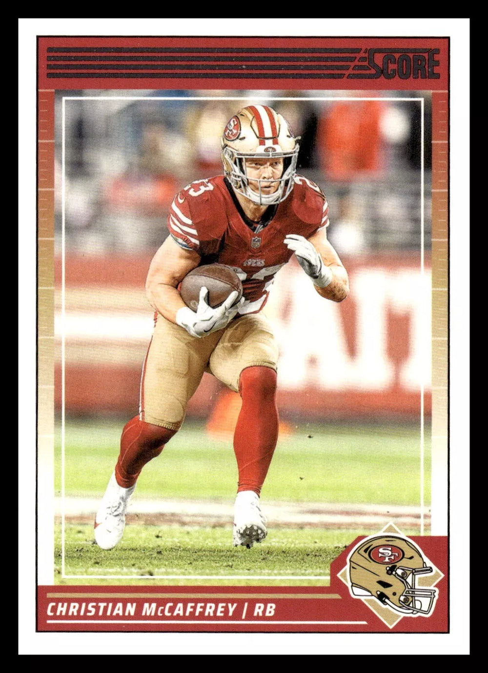 Christian McCaffrey 2024 Panini Score Series Mint Card #245