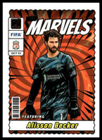 Alisson Becker 2023 2024 Donruss Net Marvels Series Mint Card #10
