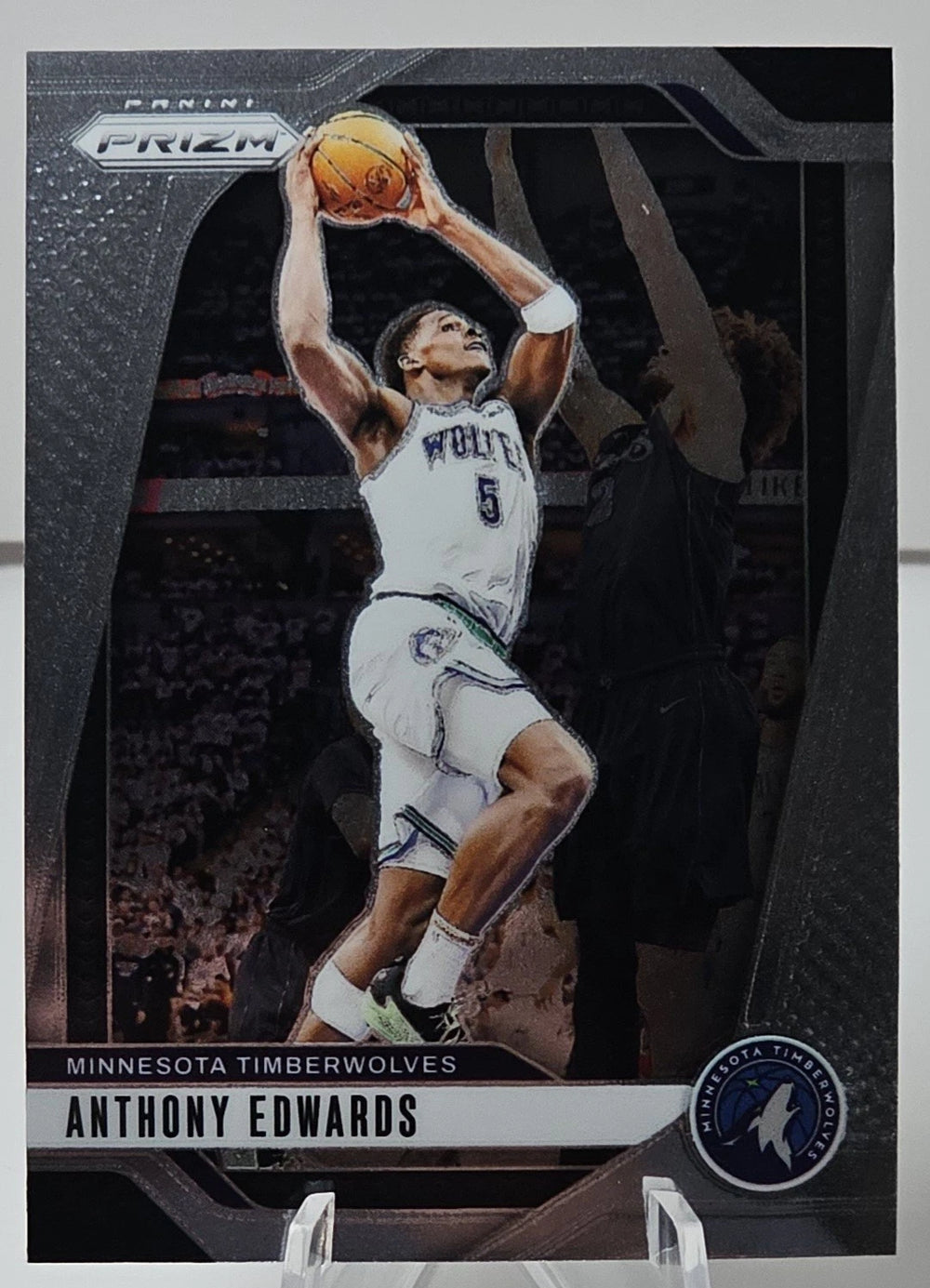 Anthony Edwards 2024 2025 Panini Prizm Series Mint Card #100