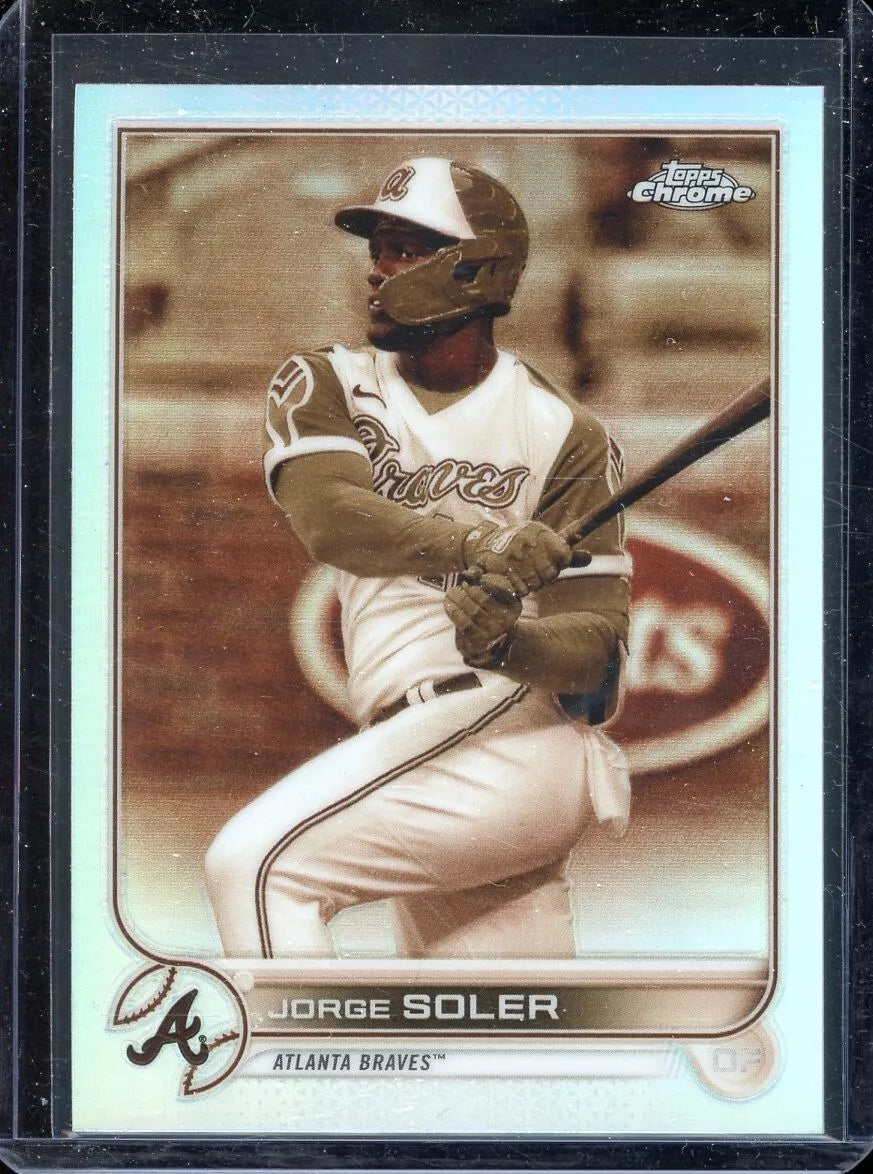 Jorge Soler 2022 Topps Chrome Sepia Series Mint Card #189