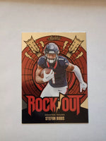 Stefon Diggs 2024 Panini Absolute Rock Out Series Mint Card #RO-SDS
