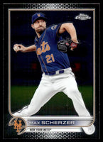 Max Scherzer 2022 Topps Chrome Series Mint Card #66

