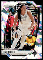 Kiah Stokes 2024 2025 Panini Prizm Cracked Ice WNBA Series Mint Card #122

