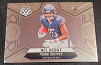 Rome Odunze 2024 Panini Mosaic NFL Debut Series Mint Rookie Card #281
