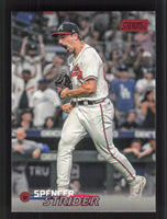 Spencer Strider 2023 Stadium Club Red Series Mint Card #192
