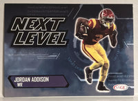 Jordan Addison 2023 SAGE High Series Next Level Mint Card #196
