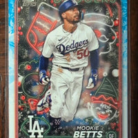 Mookie Betts 2024 Topps Holiday Series Mint Card #H135