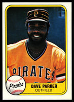 Dave Parker 1981 Fleer Series Card #360
