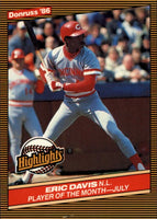Eric Davis 1986 Donruss Highlights Series Mint Card #30
