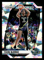 Teaira McCowan 2024 2025 Panini Prizm Cracked Ice WNBA Series Mint Card #105
